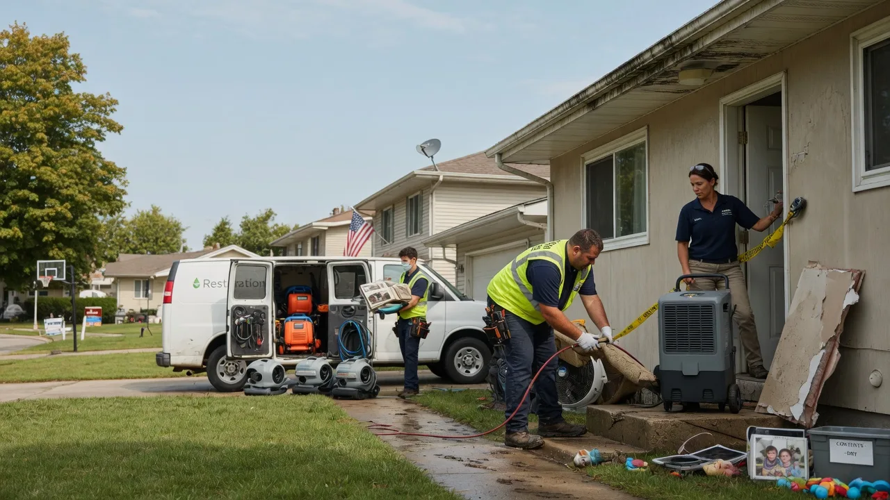 Water Damage Restoration in Fountain, MI near me